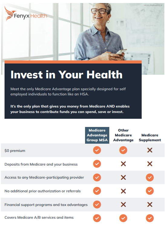Advantage MSA Fenyx Self-Employed brochure thumbnail